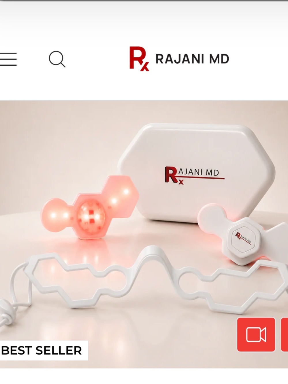 Rajani MD PlasmaGlo LED DUO Under Eye Corrector Light Therapy